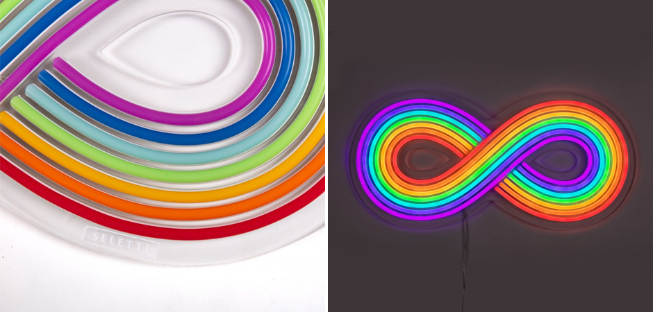 Настенный светильник Seletti Rainbow Revolution Led Настенный светильник Seletti Rainbow Revolution Led - Loft-Concept в Грозном
