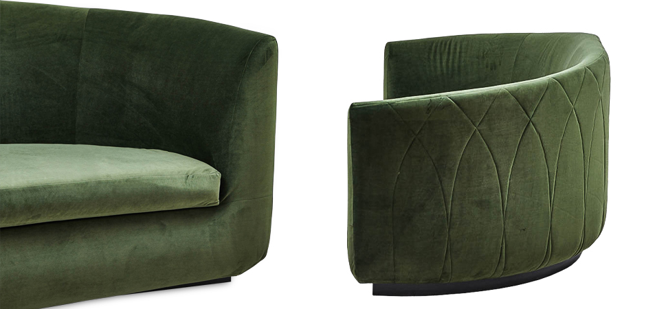 Диван Alessandro Sofa forest green Диван Alessandro Sofa forest green - Loft-Concept в Грозном