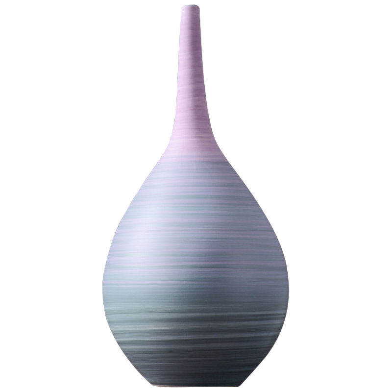 Ваза Gradient Vase 35 Сиреневый Голубой Мульти Ваза Gradient Vase 35 Сиреневый Голубой Мульти в Грозном | Loft Concept