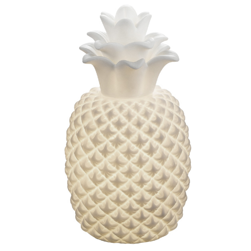 Tropical Shapes Table Lamp Лампа Большой Ананас Белое матовое стекло Tropical Shapes Table Lamp Лампа Большой Ананас Белое матовое стекло в Грозном | Loft Concept
