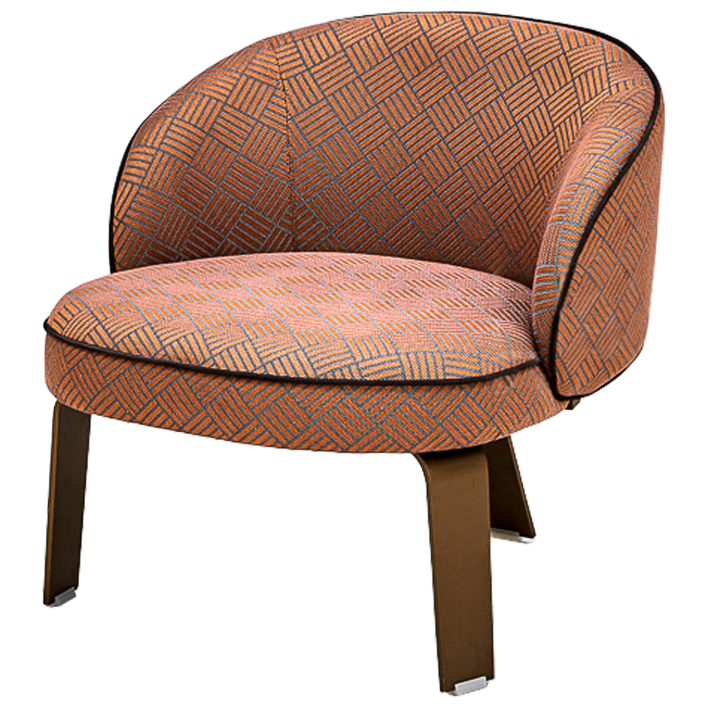 Кресло Muynck Chair Медь светлая Коралловый Кресло Muynck Chair Медь светлая Коралловый в Грозном | Loft Concept