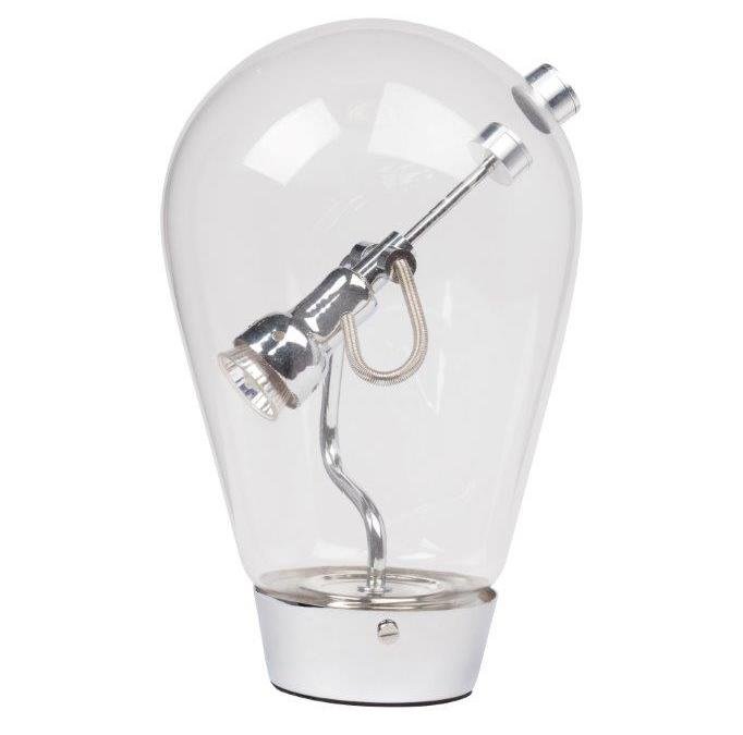Настольная лампа Danke Piccolo Table Lamp Серебряный Настольная лампа Danke Piccolo Table Lamp Серебряный в Грозном | Loft Concept