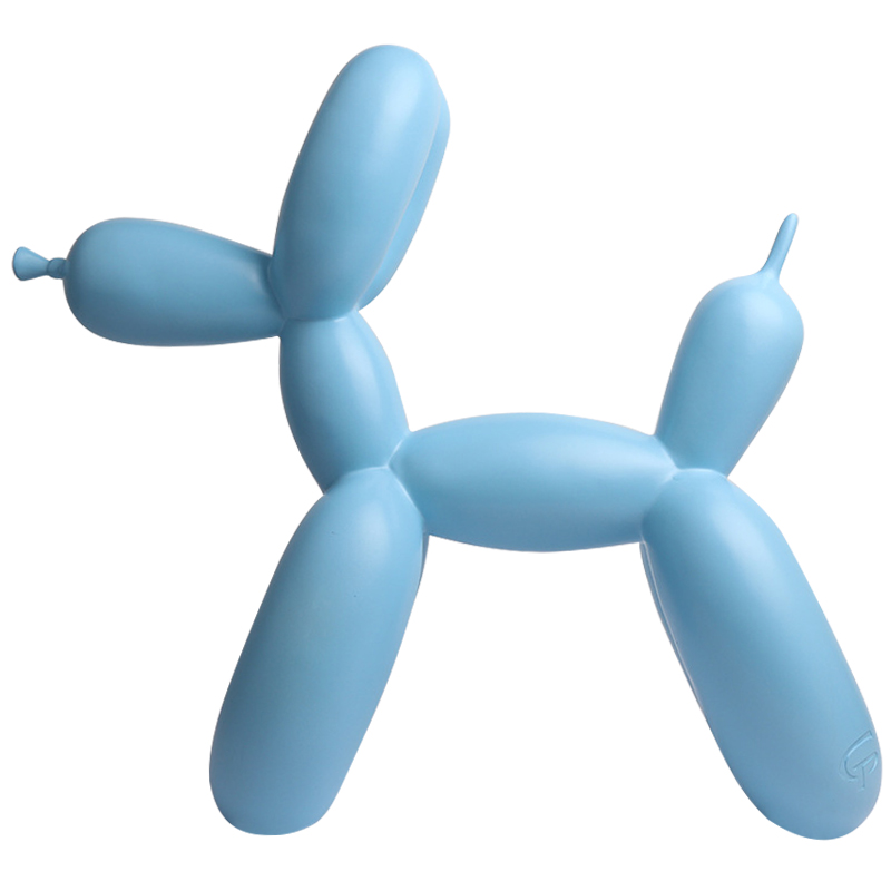 Статуэтка Jeff Koons Balloon Dog Matte Blue Голубой Статуэтка Jeff Koons Balloon Dog Matte Blue Голубой в Грозном | Loft Concept