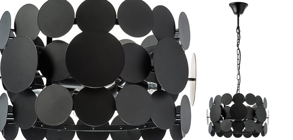 Люстра Black Matte Disk D35 Люстра Black Matte Disk D35 - Loft-Concept в Грозном