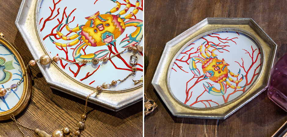 Картина Crab in Coral Картина Crab in Coral - Loft-Concept в Грозном