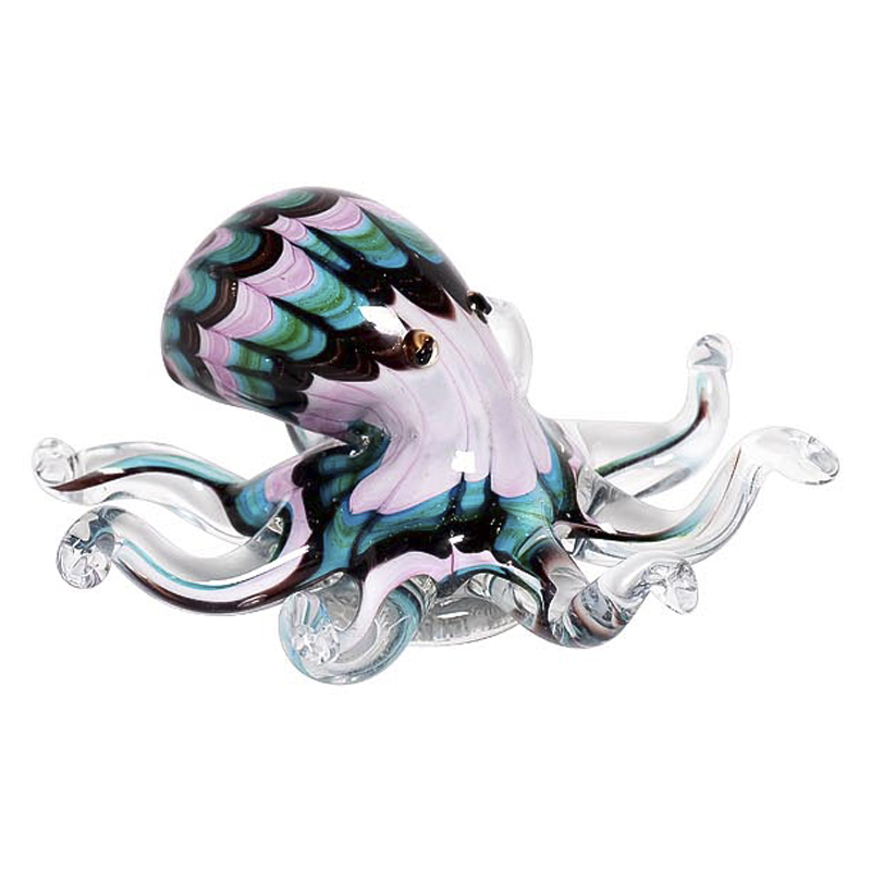 Статуэтка Glass Octopus Мульти Статуэтка Glass Octopus Мульти в Грозном | Loft Concept