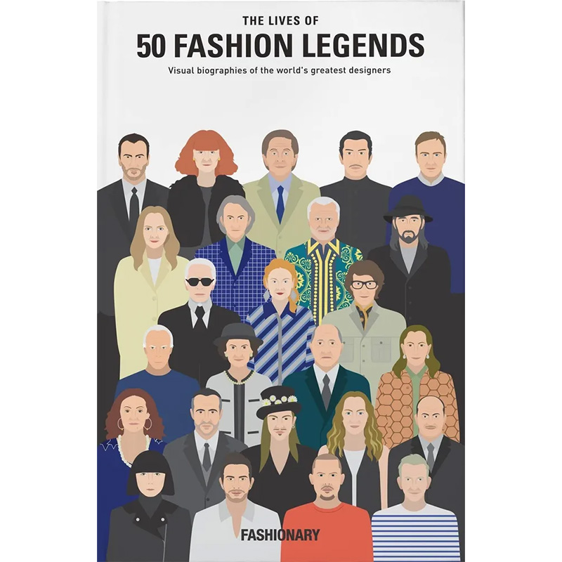 The Lives of 50 Fashion Legends Белый Мульти The Lives of 50 Fashion Legends Белый Мульти в Грозном | Loft Concept