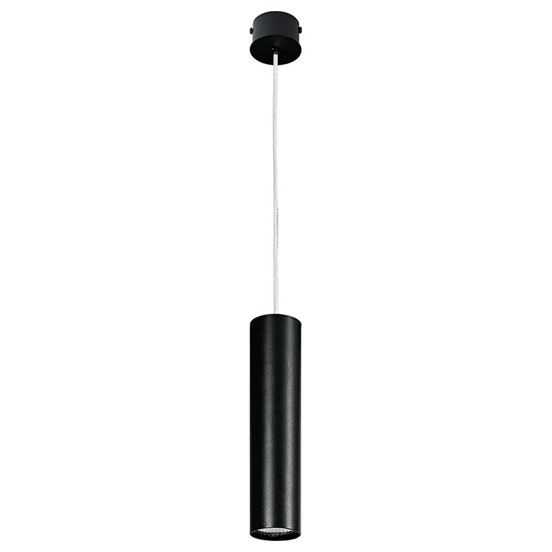 Подвесной светильник Luis Trumpet Tube Black Lamp 25 Черный Подвесной светильник Luis Trumpet Tube Black Lamp 25 Черный в Грозном | Loft Concept
