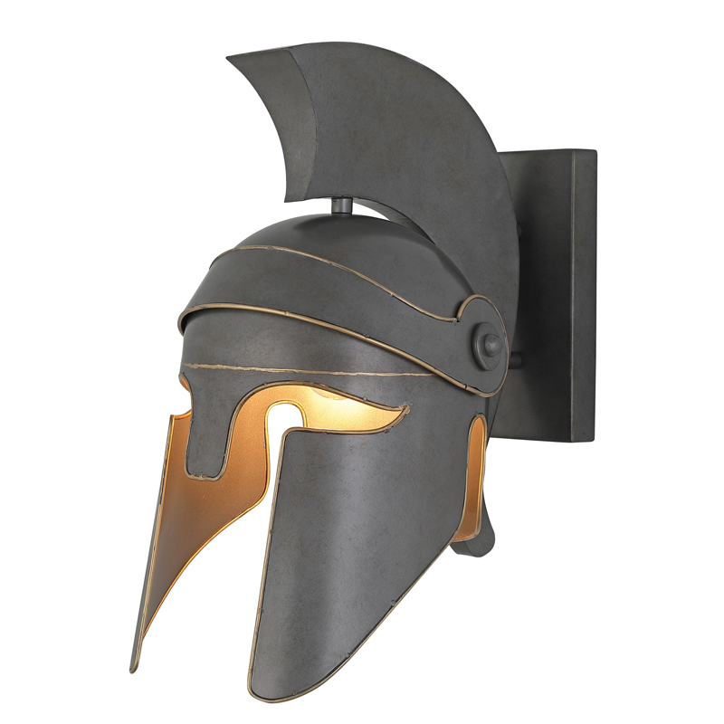 Бра Helmet Sconce Серый Бронза Бра Helmet Sconce Серый Бронза в Грозном | Loft Concept