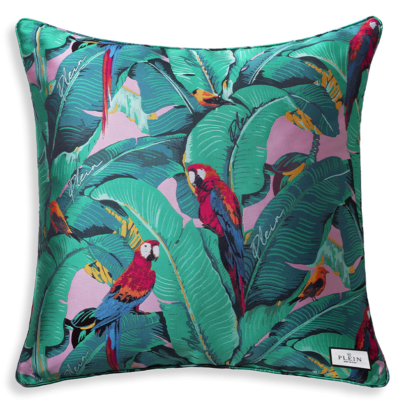 Подушка Philipp Plein Cushion Parrot 70 x 70 Мульти Подушка Philipp Plein Cushion Parrot 70 x 70 Мульти в Грозном | Loft Concept