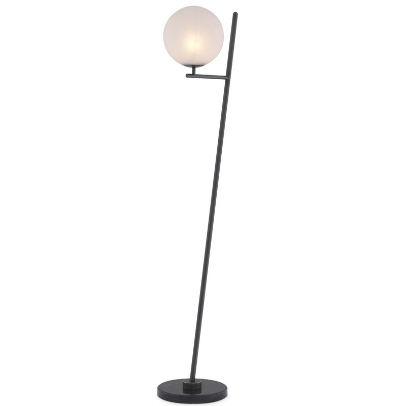Торшер Eichholtz Floor Lamp Flynn Bronze Темная бронза Белый Черный Мрамор Nero Торшер Eichholtz Floor Lamp Flynn Bronze Темная бронза Белый Черный Мрамор Nero в Грозном | Loft Concept