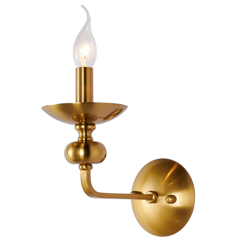 Бра бронзового цвета Candelabrum Бронза Прозрачный Бра бронзового цвета Candelabrum Бронза Прозрачный в Грозном | Loft Concept