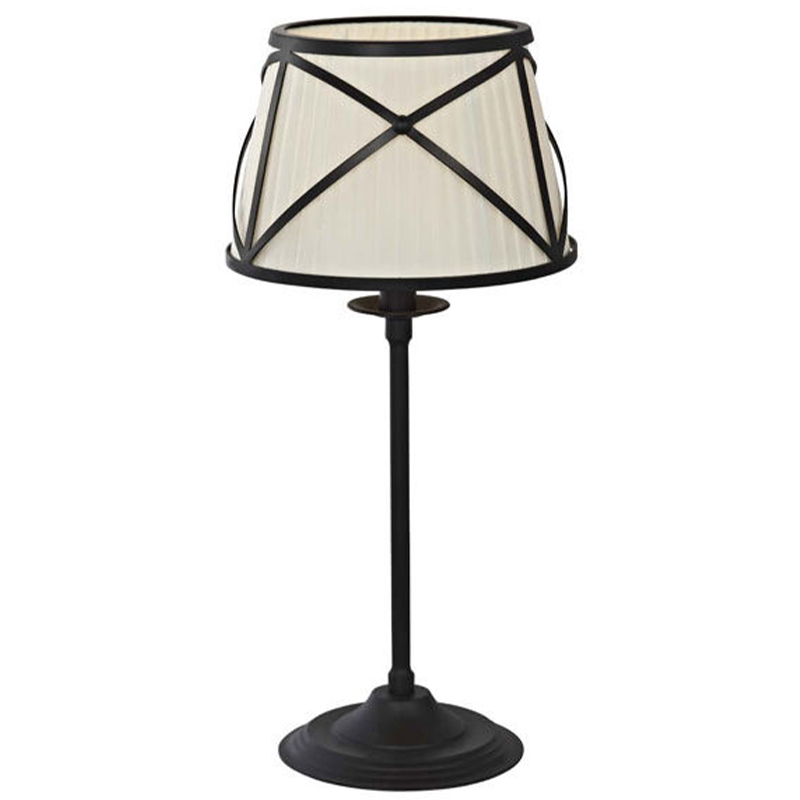 Настольная лампа с абажуром Provence Lampshade Light Brown Table Lamp Бежевый Коричневый Настольная лампа с абажуром Provence Lampshade Light Brown Table Lamp Бежевый Коричневый в Грозном | Loft Concept