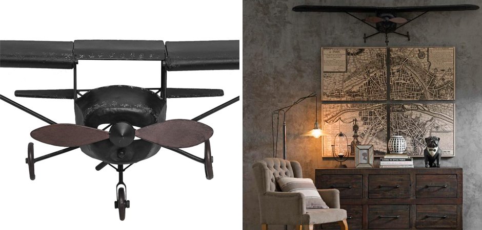 Самолет аксессуар на стену Самолет аксессуар на стену - Loft-Concept в Грозном