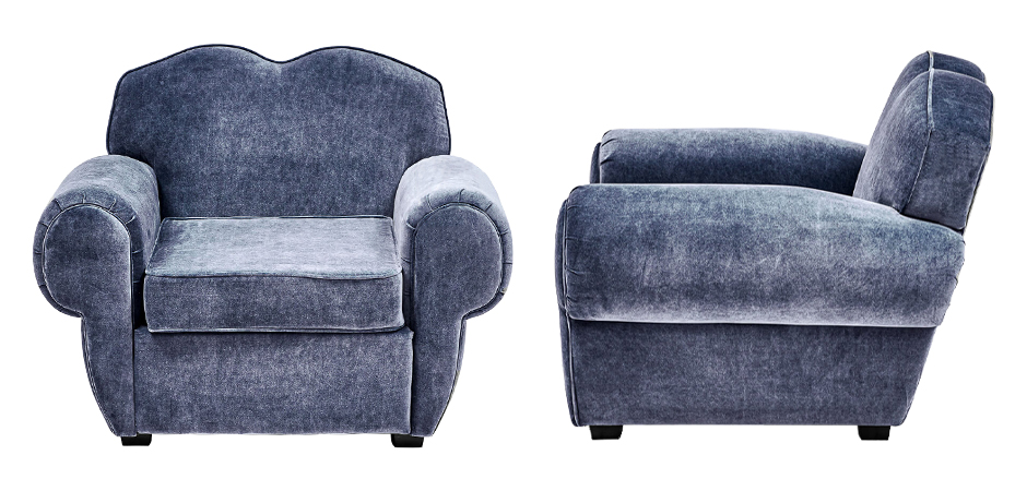 Кресло Braganza Chair Dusty Blueberry Кресло Braganza Chair Dusty Blueberry - Loft-Concept в Грозном
