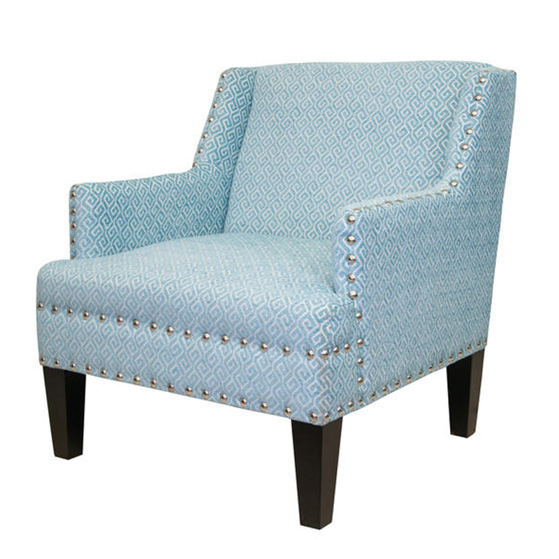 Кресло Fabio Armchair Velour blue Голубой Кресло Fabio Armchair Velour blue Голубой в Грозном | Loft Concept