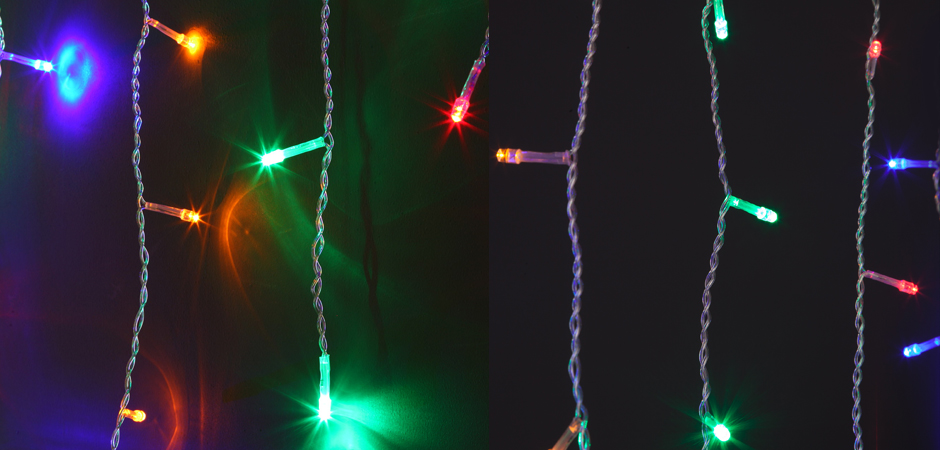 Гирлянда Бахрома с Цветными светодиодами - Loft-Concept в Грозном