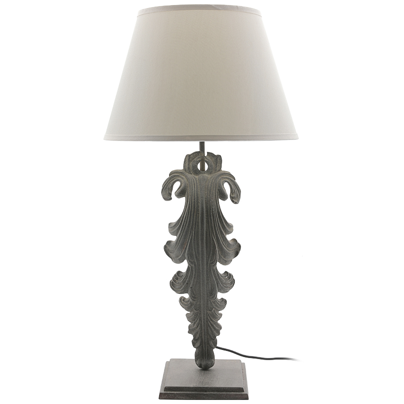 Настольная лампа RH Acanthus Leaf Artifact Table Lamp Коричневый Настольная лампа RH Acanthus Leaf Artifact Table Lamp Коричневый в Грозном | Loft Concept