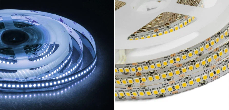 Светодиодная лента 26W/m 240Led/m 2835SMD холодный белый Светодиодная лента 26W/m 240Led/m 2835SMD холодный белый - Loft-Concept в Грозном