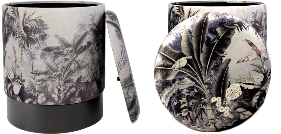 Пуф PUF Jungle Print plants Пуф PUF Jungle Print plants - Loft-Concept в Грозном