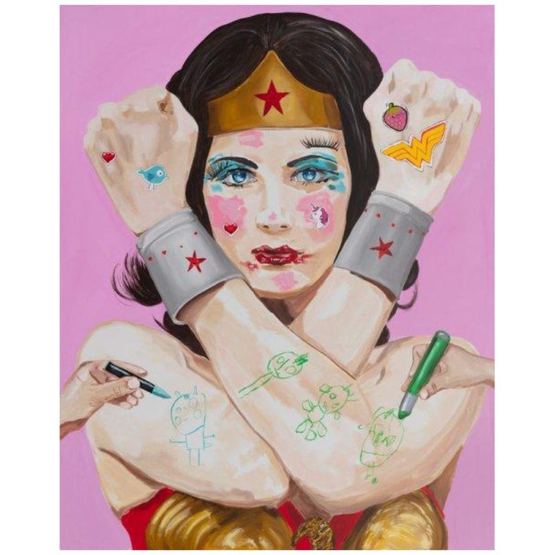 Картина Inner Child - Wonder Woman Мульти Картина Inner Child - Wonder Woman Мульти в Грозном | Loft Concept