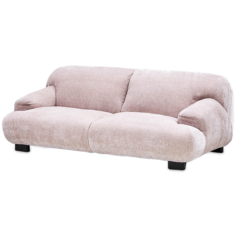 Диван Eligio Sofa Розовый пастельный Диван Eligio Sofa Розовый пастельный в Грозном | Loft Concept