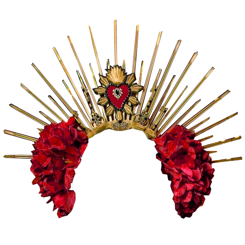Корона Crown Broken Heart Frida Kahlo Красный Корона Crown Broken Heart Frida Kahlo Красный в Грозном | Loft Concept
