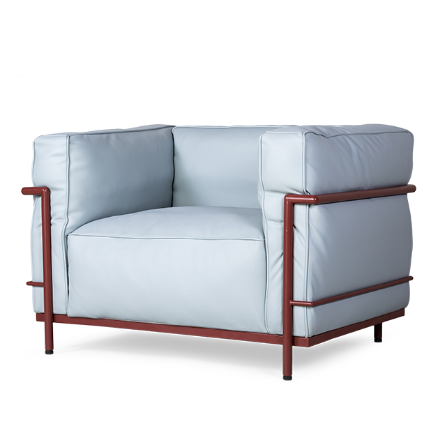 Кресло Le Corbusier LC3 blue Светло-голубой Кресло Le Corbusier LC3 blue Светло-голубой в Грозном | Loft Concept
