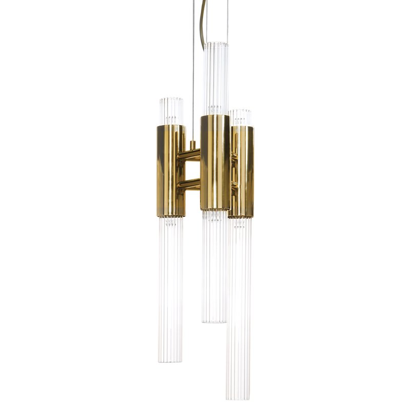 Люстра Luxxu WATERFALL PENDANT Глянцевое золото Прозрачное Стекло Люстра Luxxu WATERFALL PENDANT Глянцевое золото Прозрачное Стекло в Грозном | Loft Concept