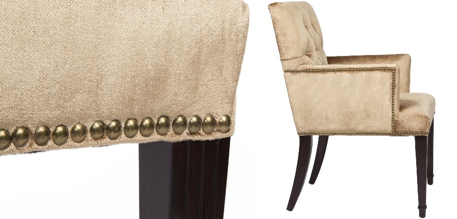 Стул с подлокотниками Parisian Chic Beige Стул с подлокотниками Parisian Chic Beige - Loft-Concept в Грозном