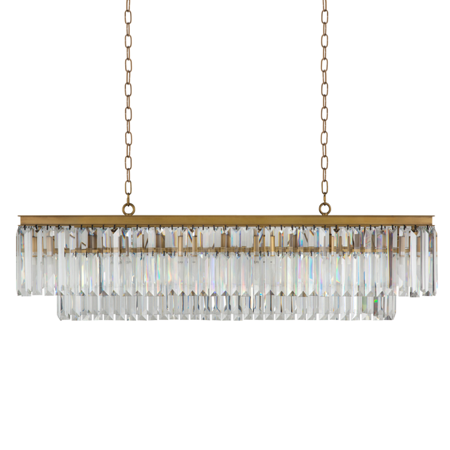 Люстра RH 1920s Odeon Clear Gold Square Chandelier Прозрачное Стекло Латунь Люстра RH 1920s Odeon Clear Gold Square Chandelier Прозрачное Стекло Латунь в Грозном | Loft Concept
