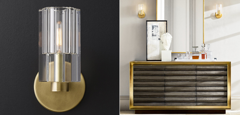 Бра Restoration Hardware Arcachon Single Sconce Бра Restoration Hardware Arcachon Single Sconce - Loft-Concept в Грозном
