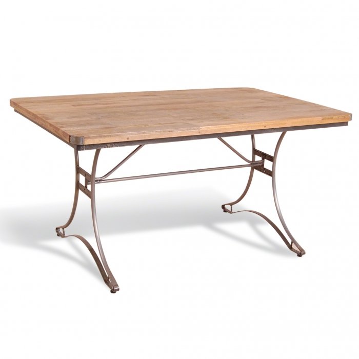 Cтол Industrial Metal Rust Rectangular Table Cтол Industrial Metal Rust Rectangular Table в Грозном | Loft Concept