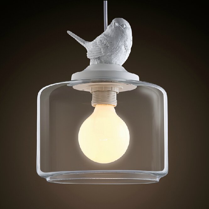 Подвесной светильник Provence Bird Pendant Белый в Грозном | Loft Concept 