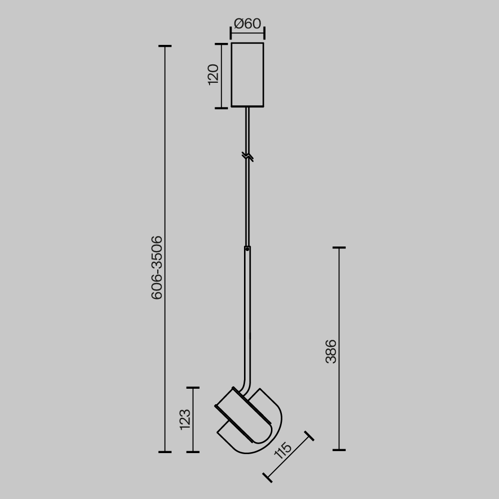 Подвесной светильник в цвете Латунь Levix в Грозном