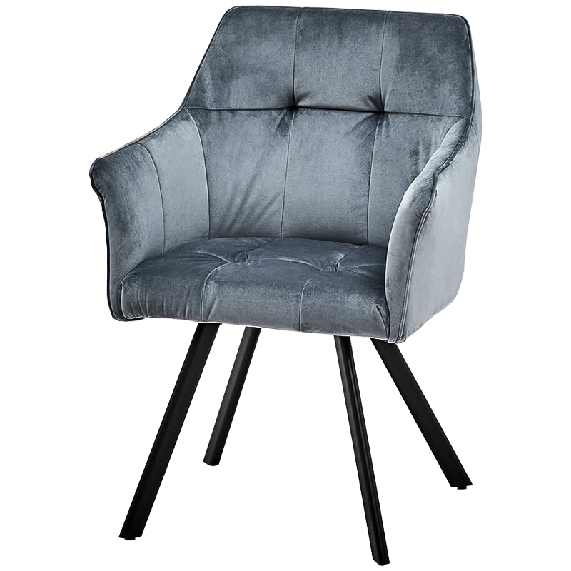 Стул Datie Stool Черный Серо-голубой Стул Datie Stool Черный Серо-голубой в Грозном | Loft Concept