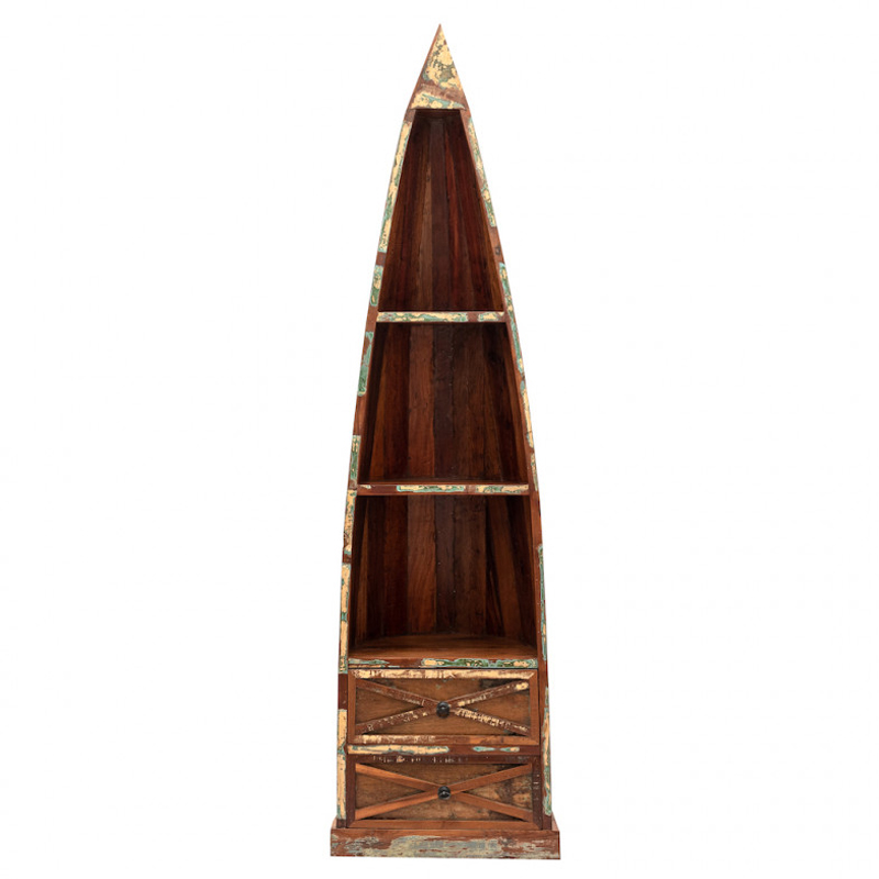Стеллаж Old Boat Brown Коричневый Стеллаж Old Boat Brown Коричневый в Грозном | Loft Concept