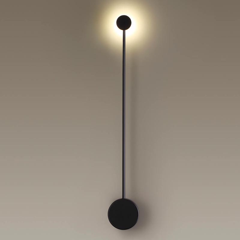 Бра Pin Wall Light Black 70 Черный Бра Pin Wall Light Black 70 Черный в Грозном | Loft Concept