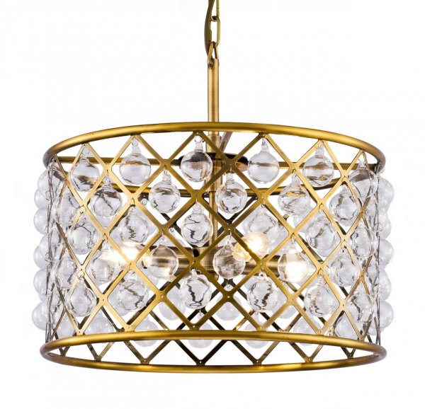 Люстра RH Spencer Hoop Chandelier 45 Brass Латунь Люстра RH Spencer Hoop Chandelier 45 Brass Латунь в Грозном | Loft Concept
