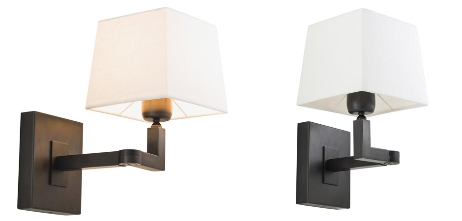 Бра Eichholtz Wall Lamp Cambell Bronze Бра Eichholtz Wall Lamp Cambell Bronze - Loft-Concept в Грозном