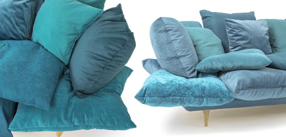 Диван Seletti Sofa Comfy Turquoise Диван Seletti Sofa Comfy Turquoise - Loft-Concept в Грозном