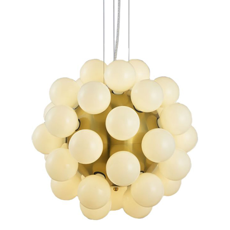 Люстра Korneli Chandelier white Золотой Белое матовое стекло Люстра Korneli Chandelier white Золотой Белое матовое стекло в Грозном | Loft Concept