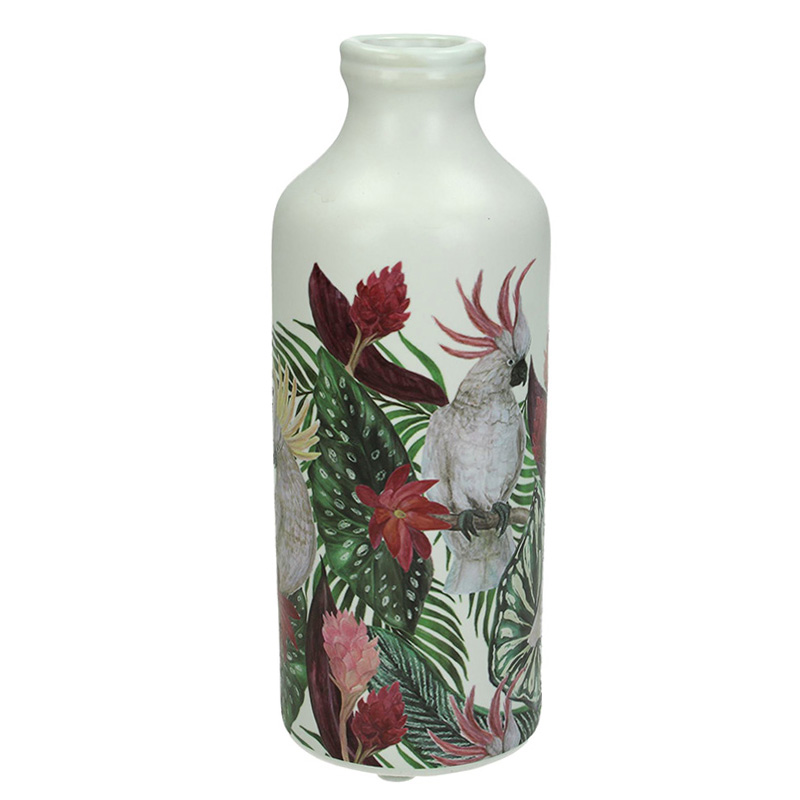 Ваза Exotic Garden Vase 18 Белый Мульти Ваза Exotic Garden Vase 18 Белый Мульти в Грозном | Loft Concept