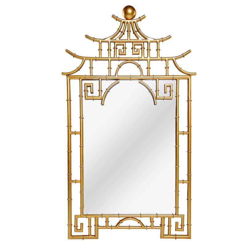 Зеркало Pagoda Mirror Gold 128 Золотой Зеркало Pagoda Mirror Gold 128 Золотой в Грозном | Loft Concept
