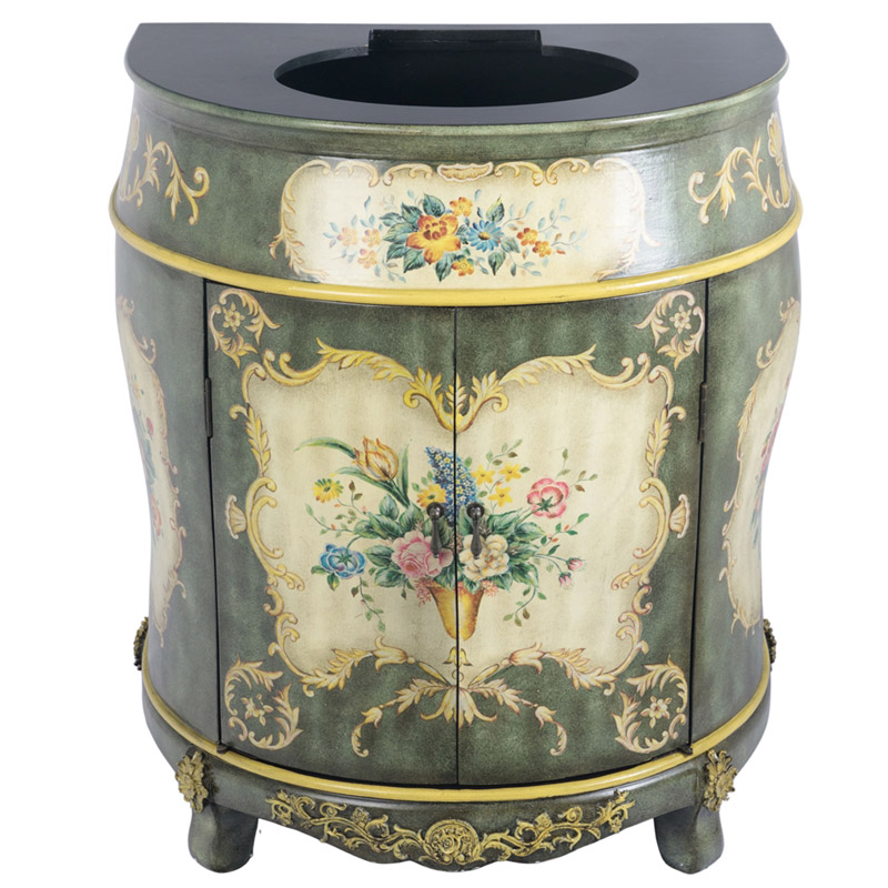 Тумба под раковину в стиле прованс Marceth nightstand Серый (Gray) Золотой Мульти Тумба под раковину в стиле прованс Marceth nightstand Серый (Gray) Золотой Мульти в Грозном | Loft Concept