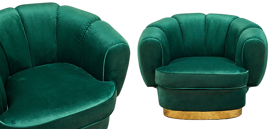 Кресло Emerald Softness Armchair Кресло Emerald Softness Armchair - Loft-Concept в Грозном