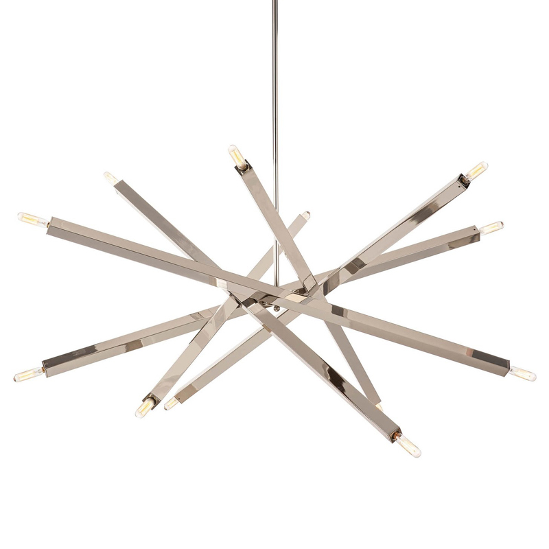 Люстра Blathmac Silver Chandelier Серебряный Люстра Blathmac Silver Chandelier Серебряный в Грозном | Loft Concept