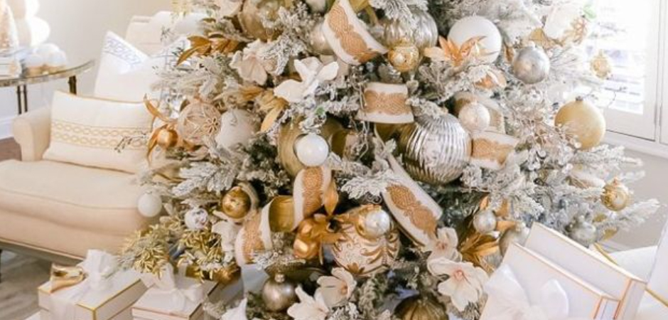 Дизайнерская Елка Премиум с Золотым Декором Christmas Tree Golden Tale Дизайнерская Елка Премиум с Золотым Декором Christmas Tree Golden Tale - Loft-Concept в Грозном