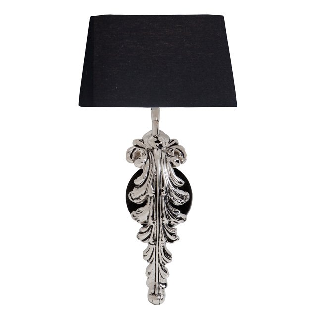 Бра Eichholtz Wall Lamp Beau Site Nickel+Black Никель Черный Бра Eichholtz Wall Lamp Beau Site Nickel+Black Никель Черный в Грозном | Loft Concept