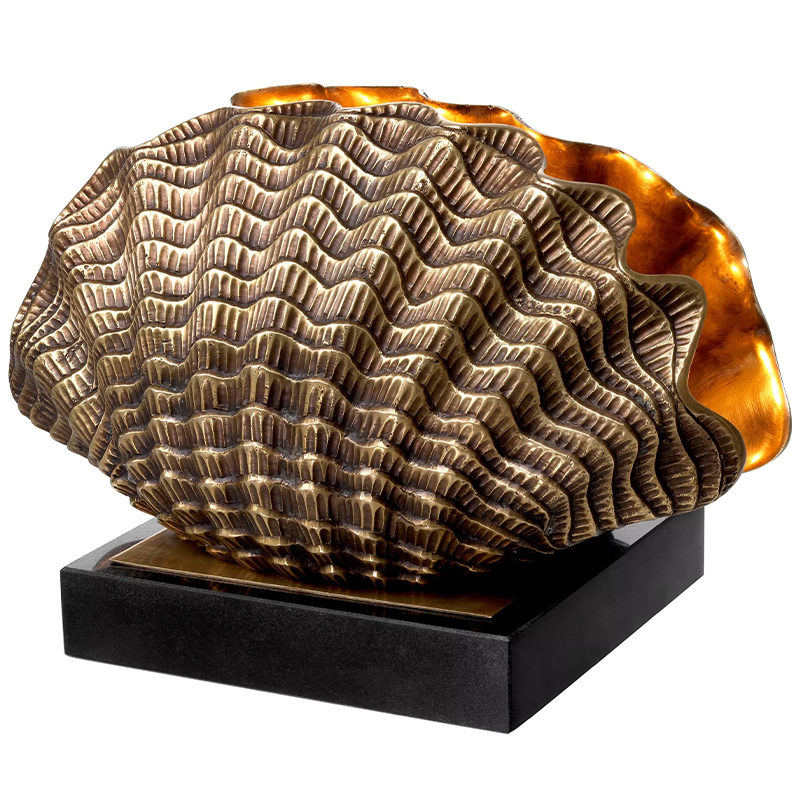 Настольная лампа Eichholtz Table Lamp Burbank Латунь Черный Настольная лампа Eichholtz Table Lamp Burbank Латунь Черный в Грозном | Loft Concept